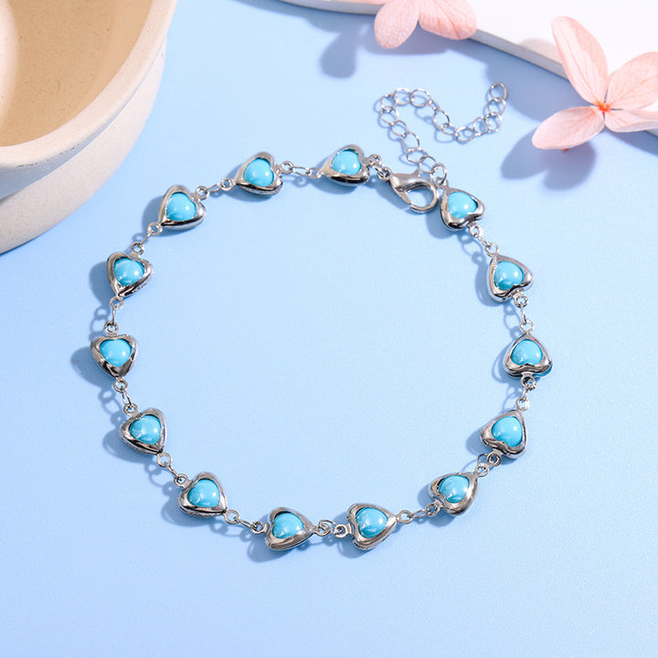 Charming Heart-Shaped Statement Bracelet Kalsten