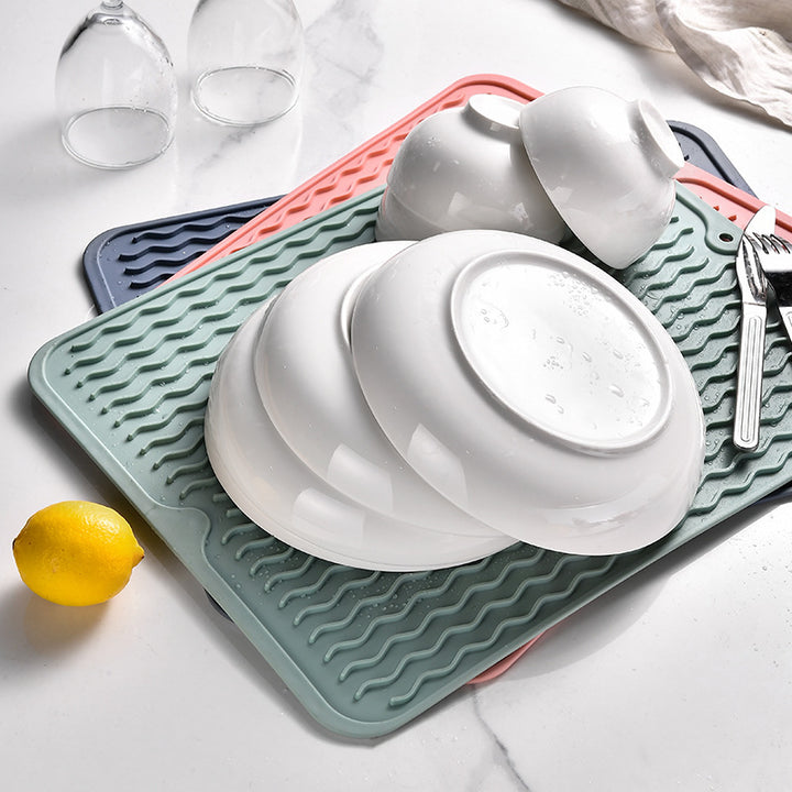 Silicone draining mat with wave structure Kalsten