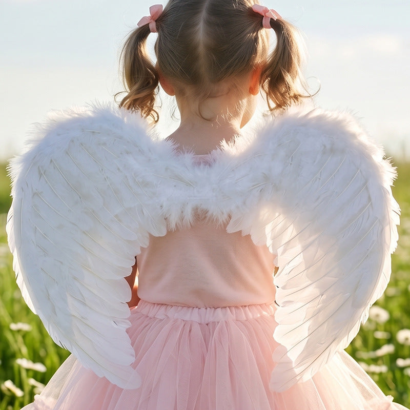 Feathered Angel Wings