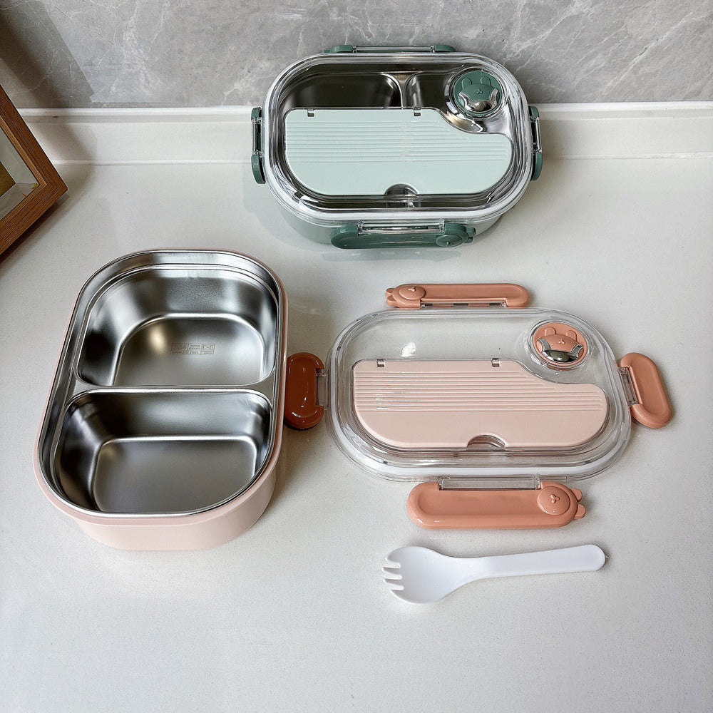 Multi-Compartment Leak-Proof Food Storage Bento Box