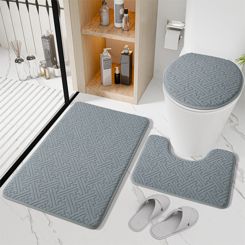 Non-Slip Bathroom Rug Set Kalsten