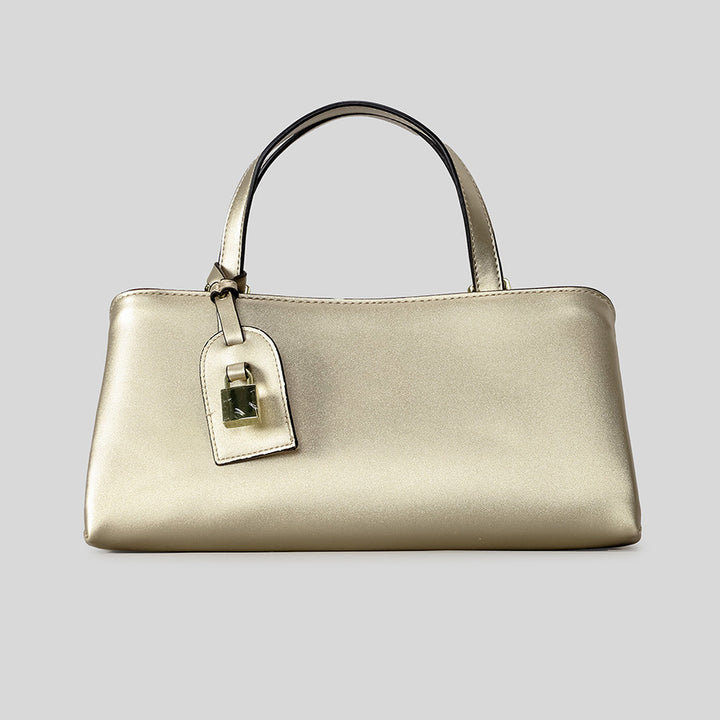 Elegant Metallic Handheld Purse