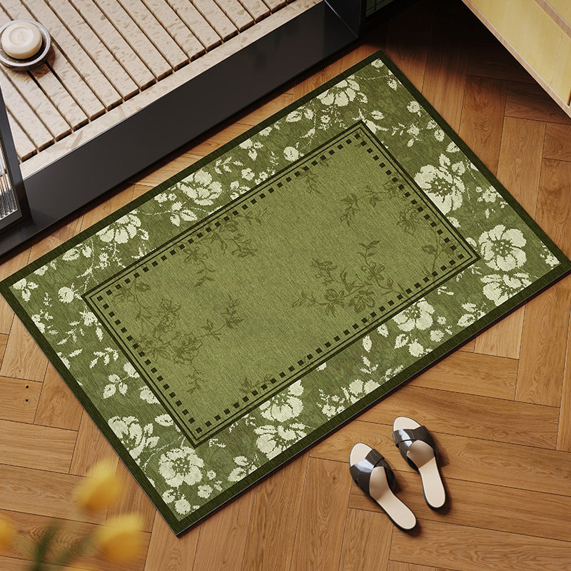 Elegant Floral Pattern Indoor Area Rug