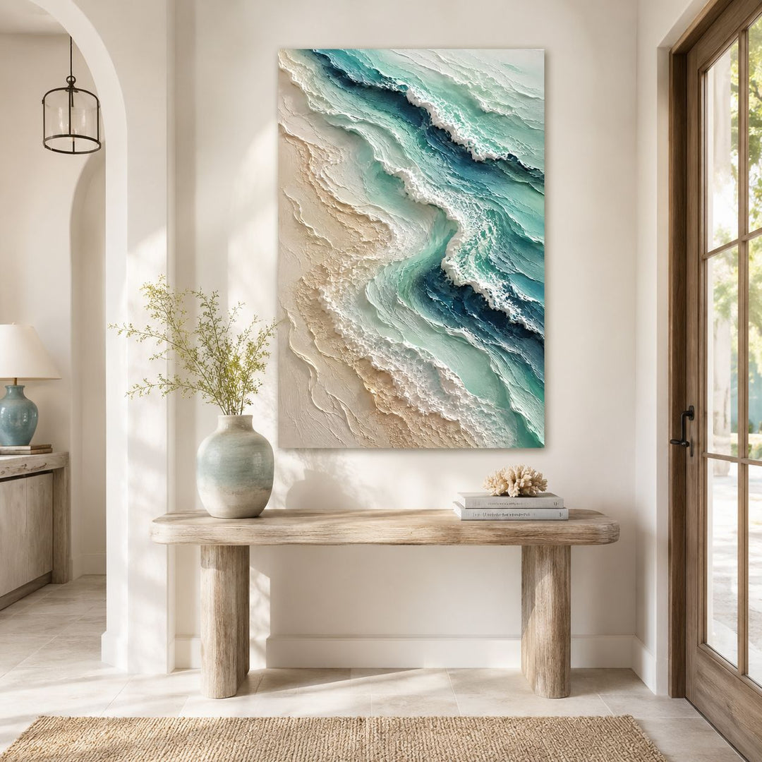 Coastal Wave Canvas Art
