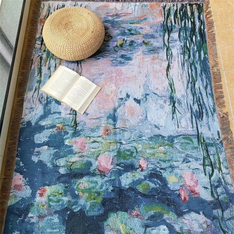 Decorative Artistic Woven Throw Blanket