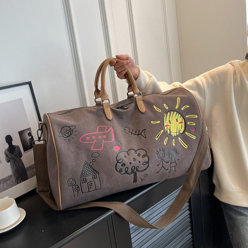 Canvas Art Travel Duffle Bag Kalsten