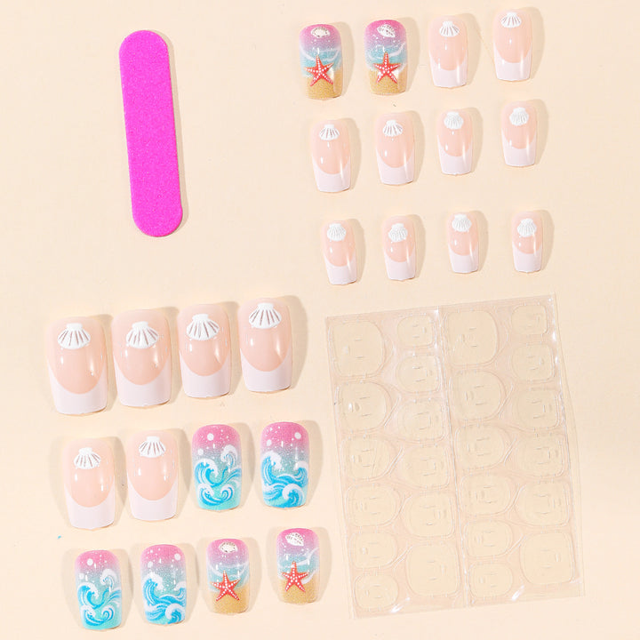 Ocean-Themed Nail Art Set Kalsten