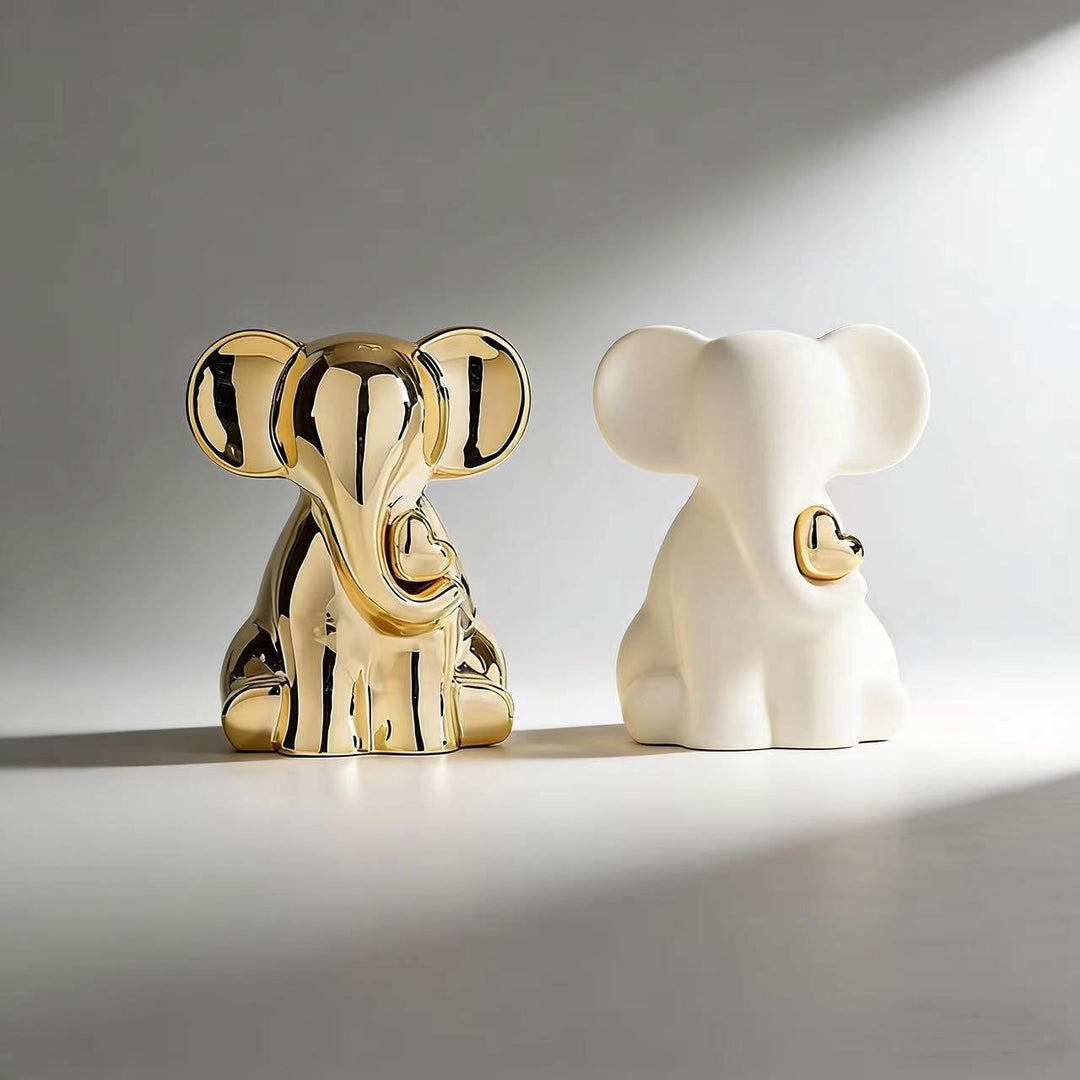 Decorative Elephant Figurine Kalsten