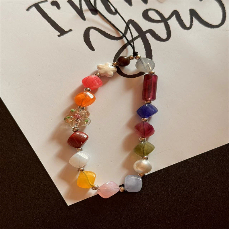 Handcrafted Beaded Phone Lanyard Kalsten