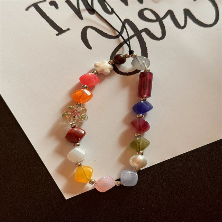 Handcrafted Beaded Phone Lanyard Kalsten
