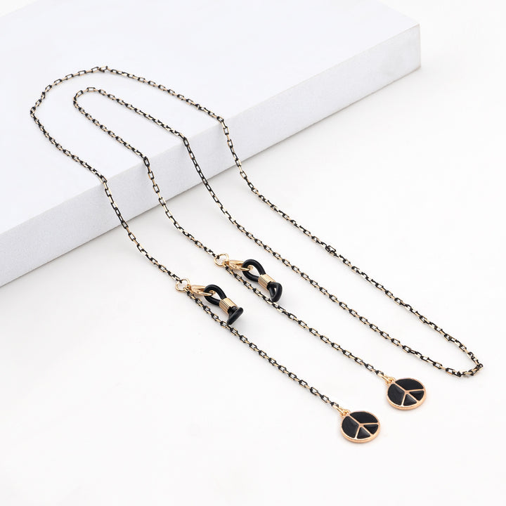 Elegant Geometric Eyewear Chain Kalsten