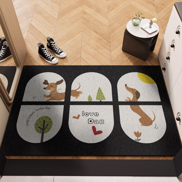 Geometric Pattern Floor Mat