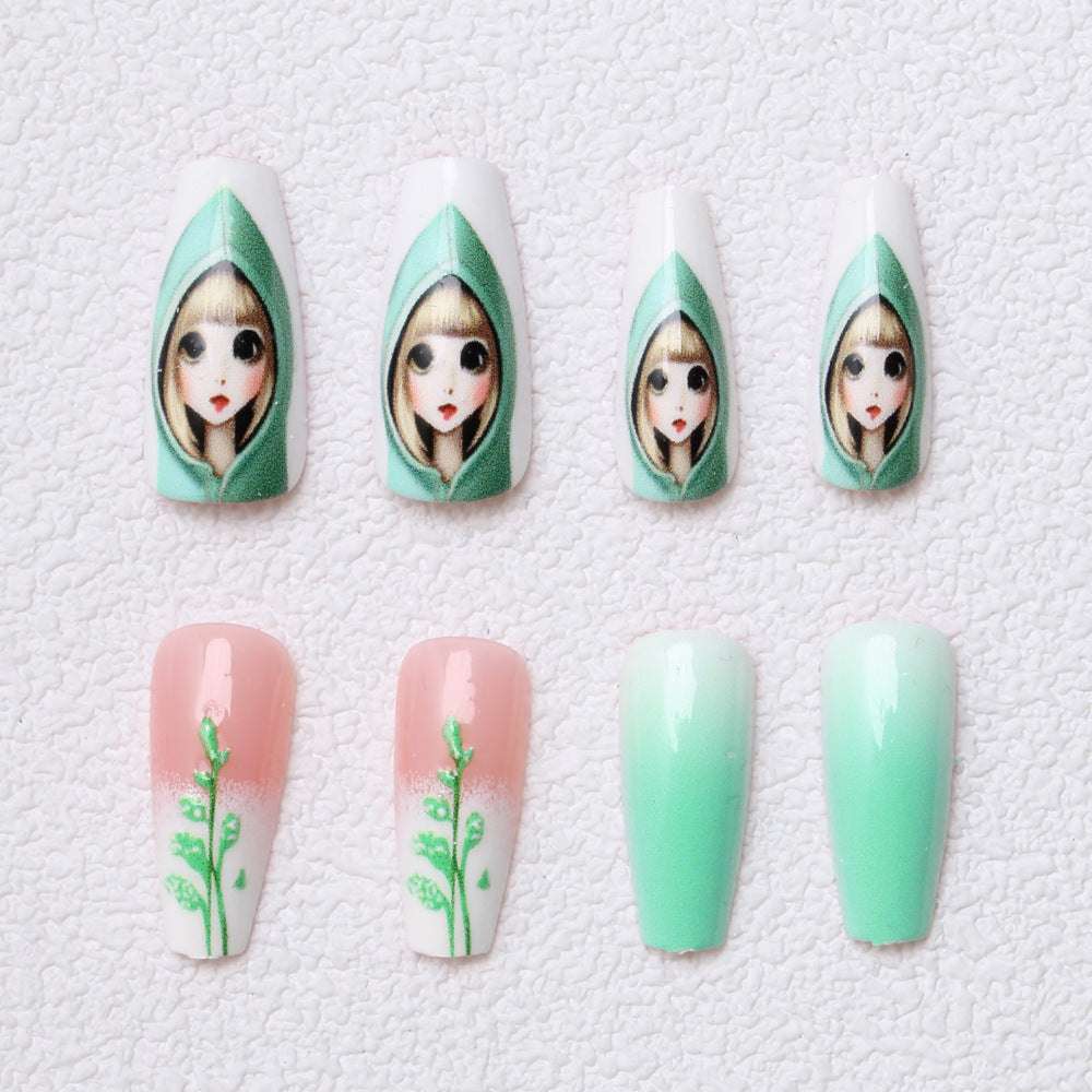 Artistic Character Design Press-On Nails Kalsten
