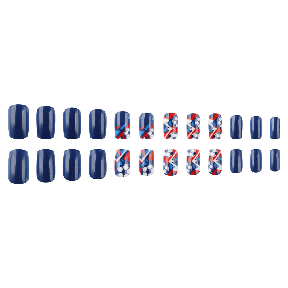 Sports-Themed Press-On Nails Kalsten
