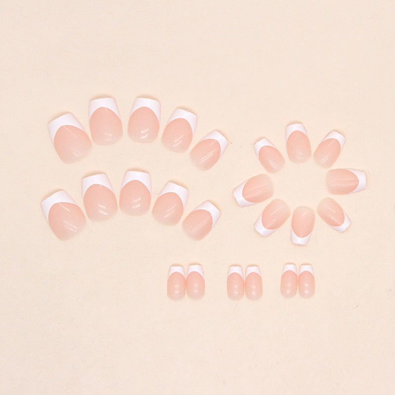 French Tip Acrylic Nail Extensions Kalsten