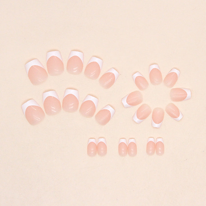 French Tip Acrylic Nail Extensions Kalsten