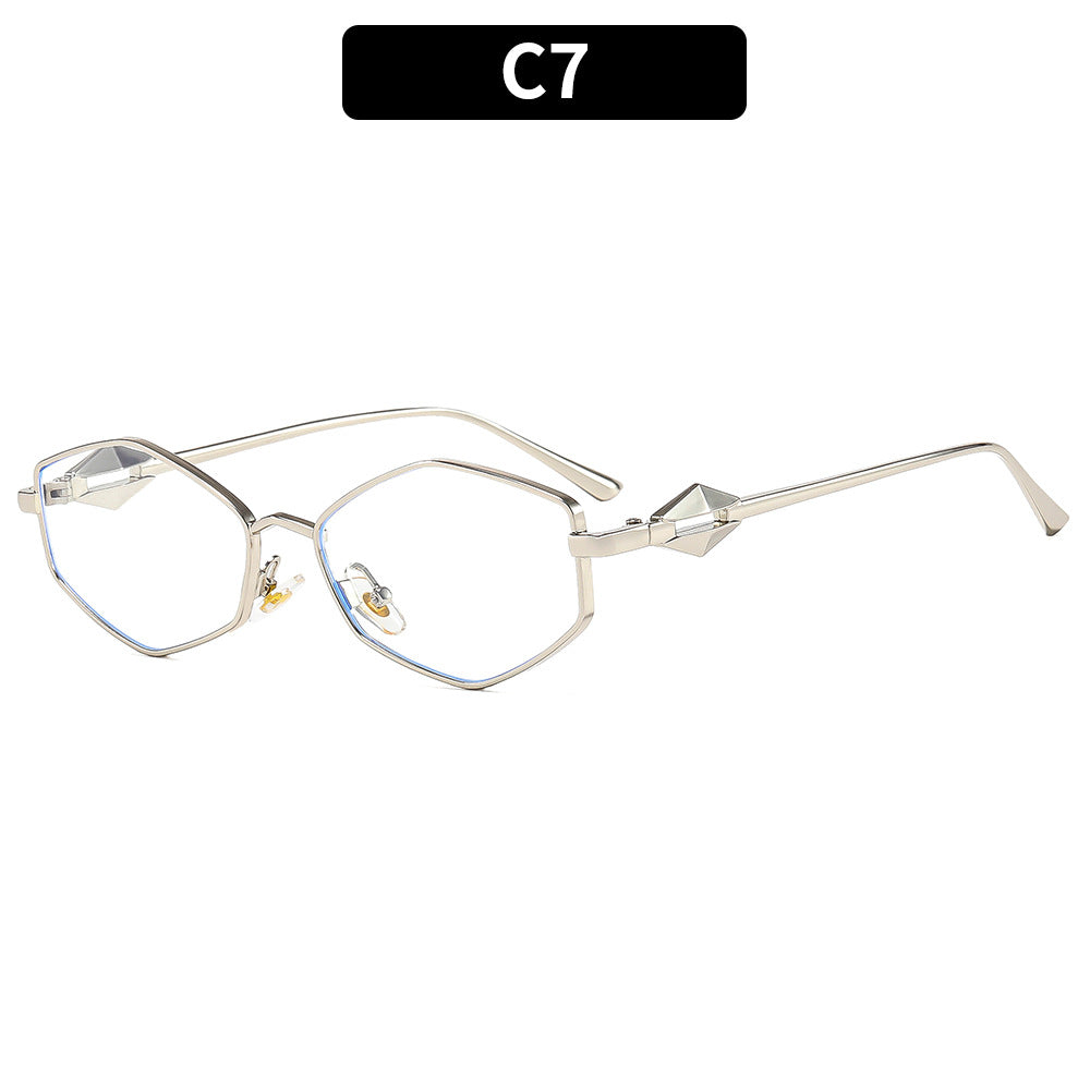 Hexagonal Frame Eyewear