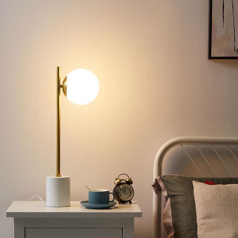 Elegant Marble Base Table Lamp