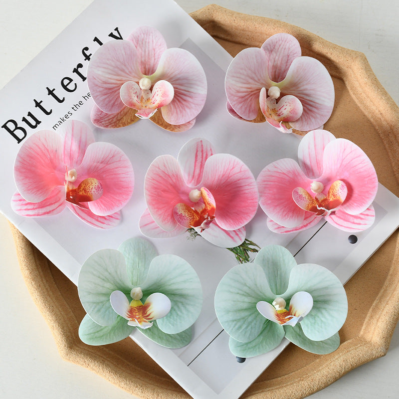 Elegant Artificial Orchid Hair Accessory