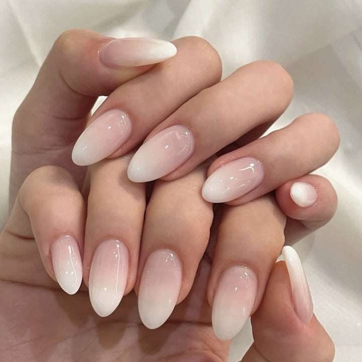 Artful stiletto nails with an elegant gradient and high gloss Kalsten