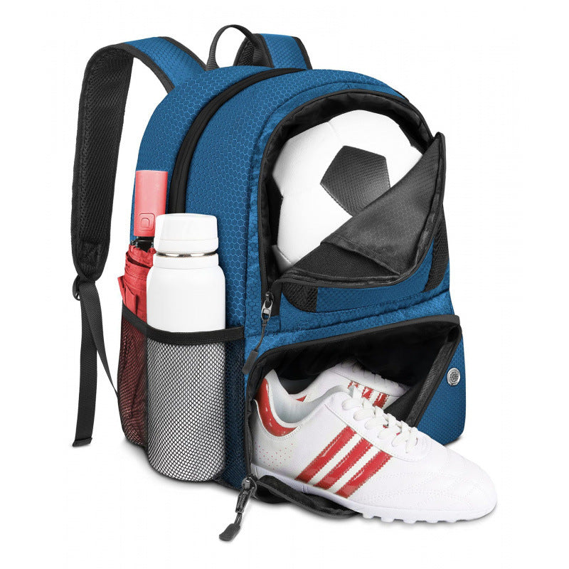 Sporty backpack with shoe compartment and drink compartment Kalsten
