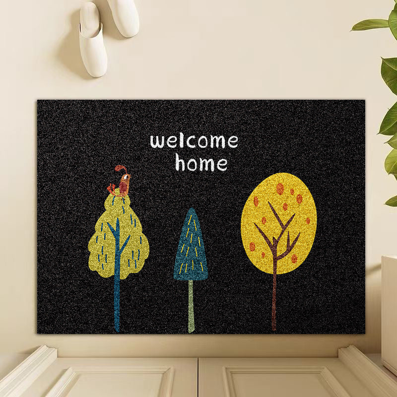 Playful Welcome Mat
