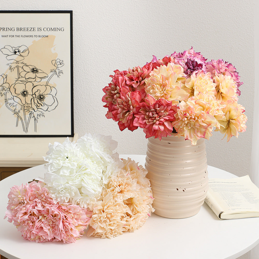 Artificial Peony Bouquet