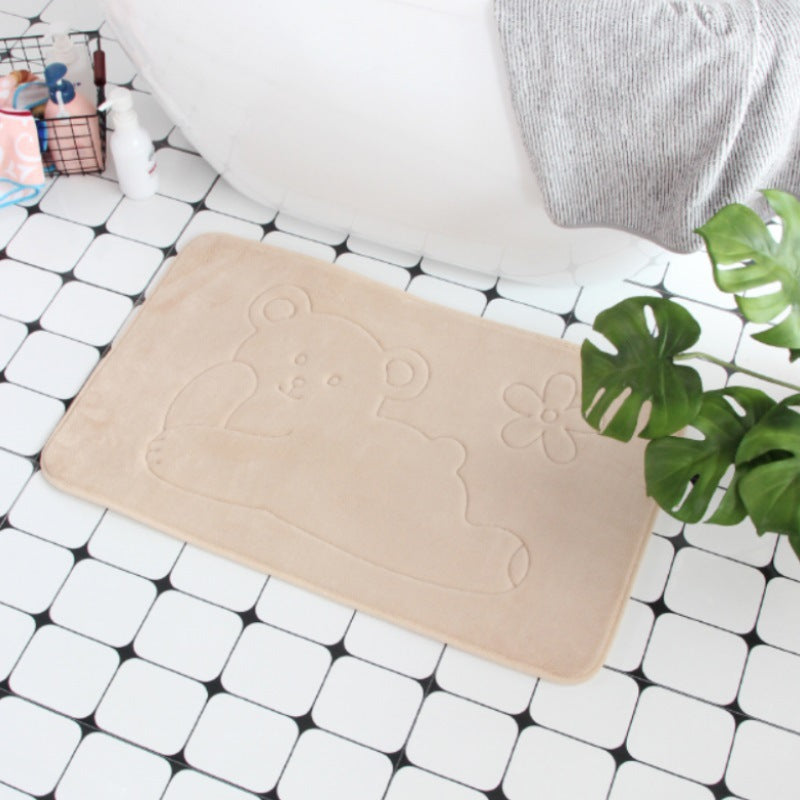 Plush Bath Mat Kalsten
