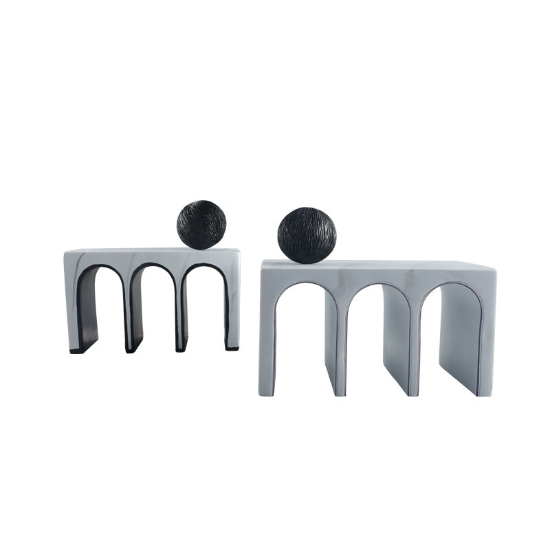 Contemporary Decorative Arch Table Sculpture