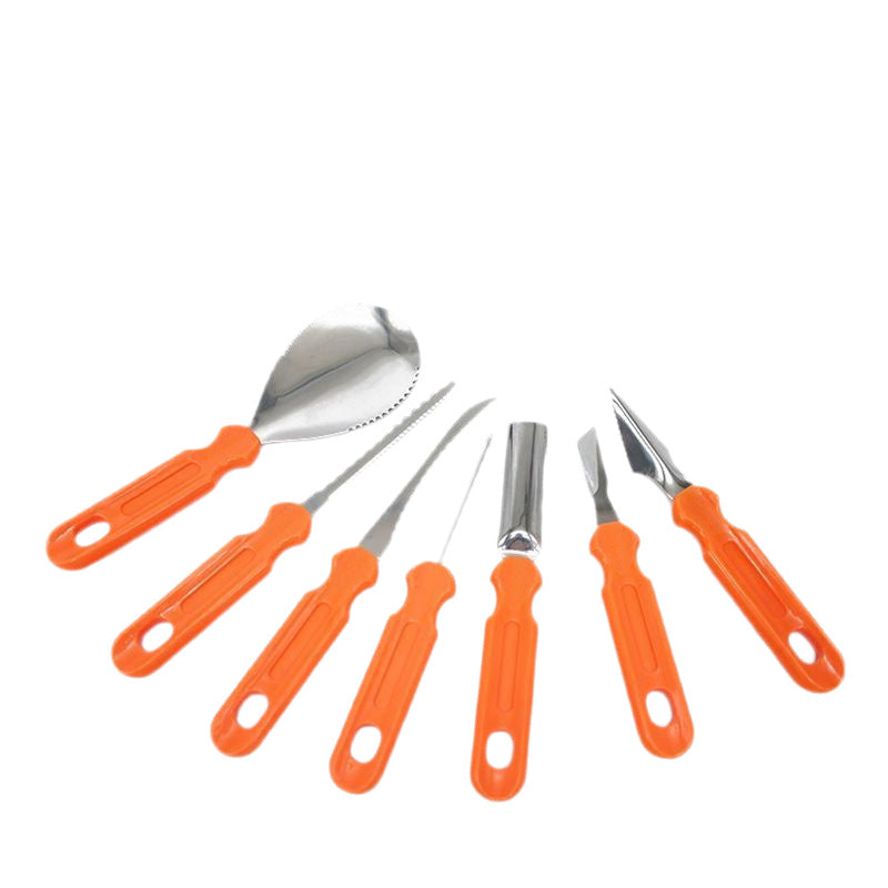 Curved serrated fillet and boning knife for fish and seafood