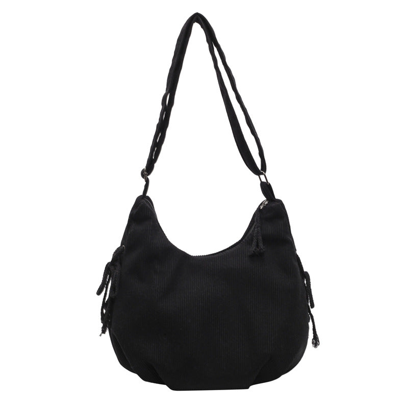 Casual Textured Hobo Bag Kalsten