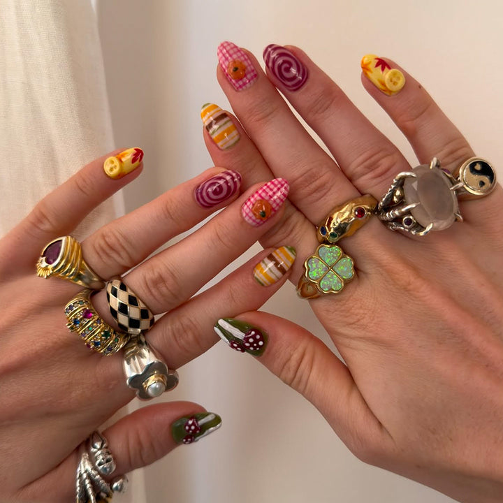 Creative Nail Art with Unique Designs Kalsten