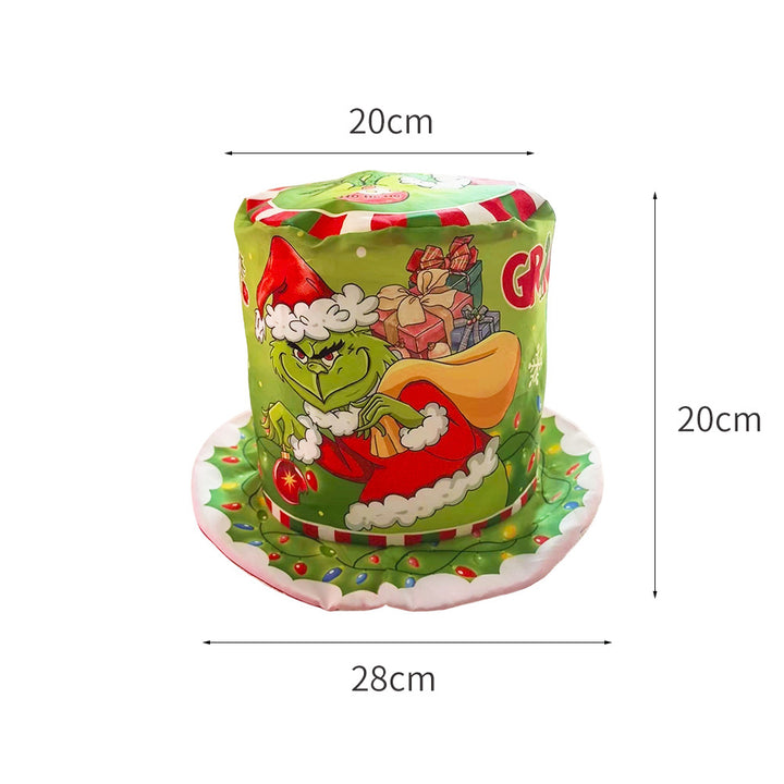 Whimsical Plush Grinch Hat