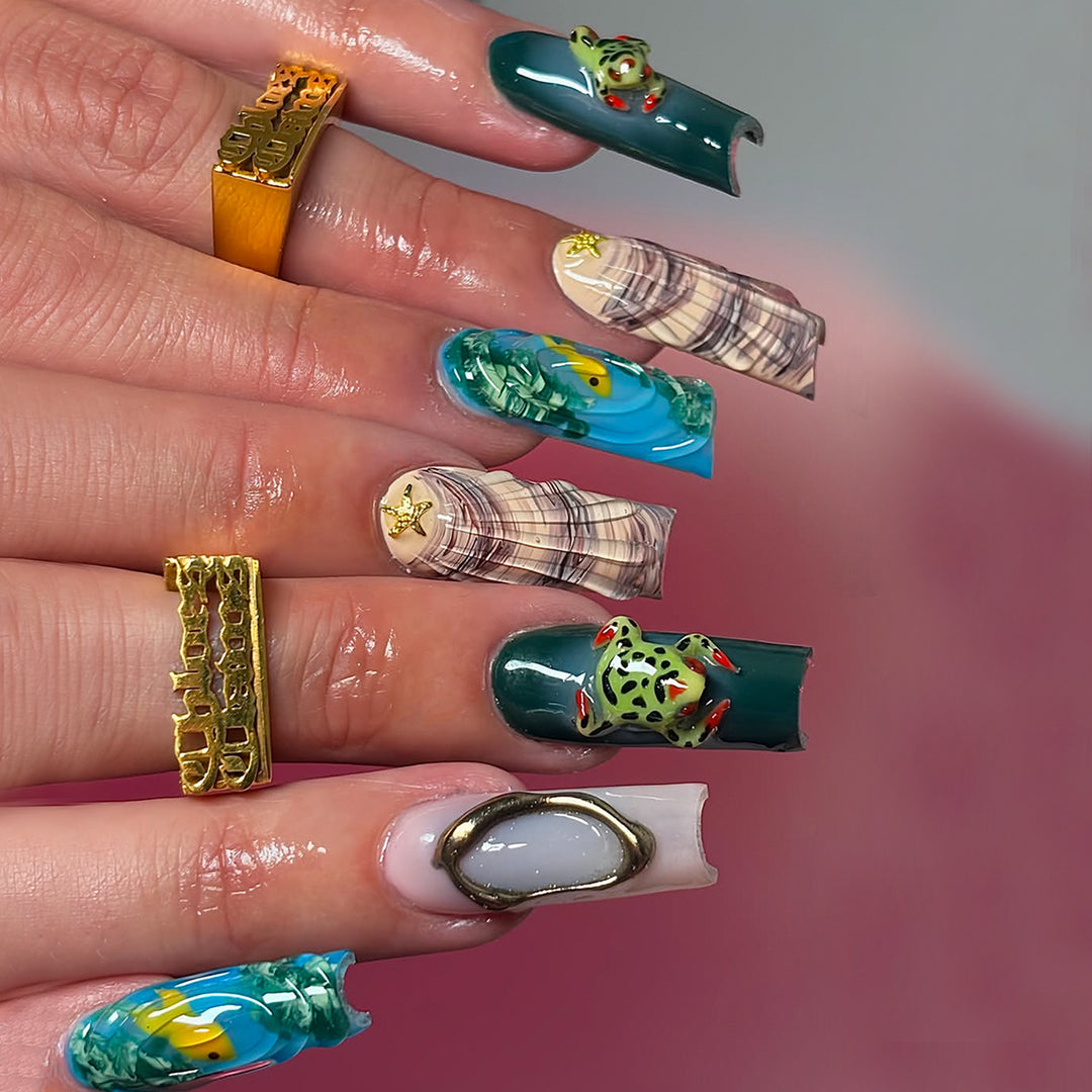 Creative and Artistic Nail Art Kalsten