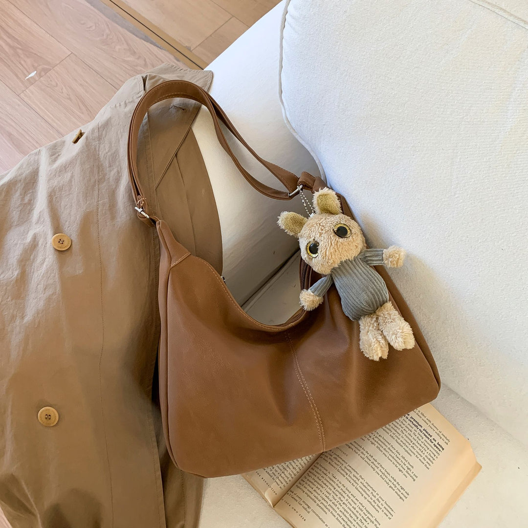 Elegant Leather Hobo Bag