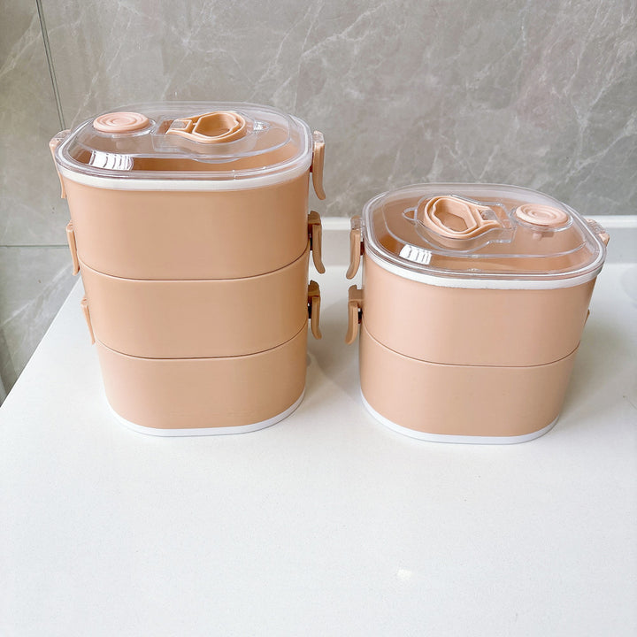 Multi-Tiered Food Storage Container Set