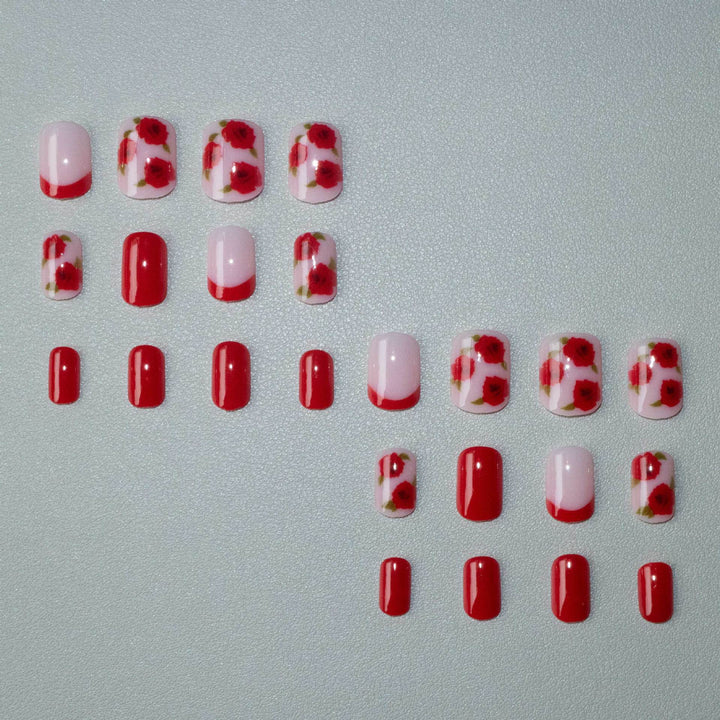 Artistic Floral Gel Nail Art Kit