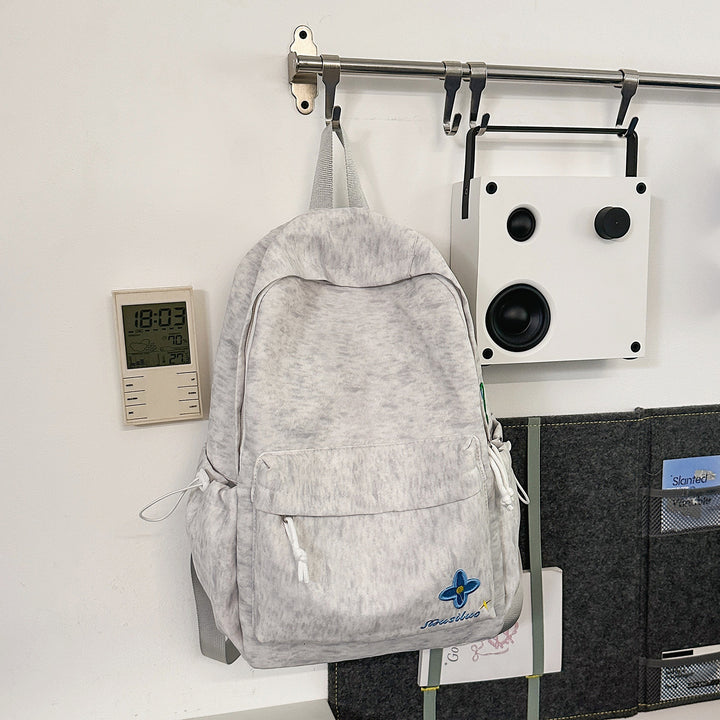 Casual Floral-Embroidered Backpack Kalsten