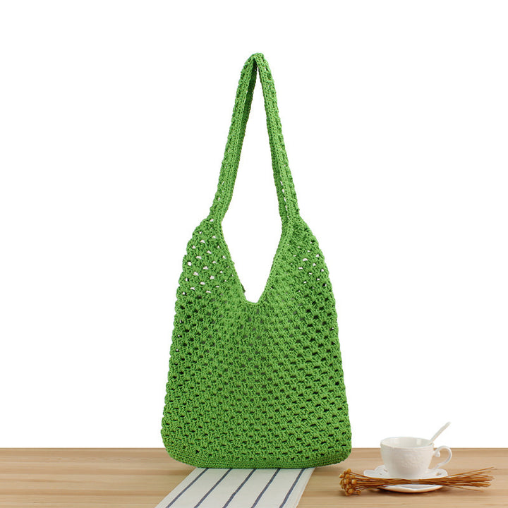 Hand-knotted Jute Bag Kalsten
