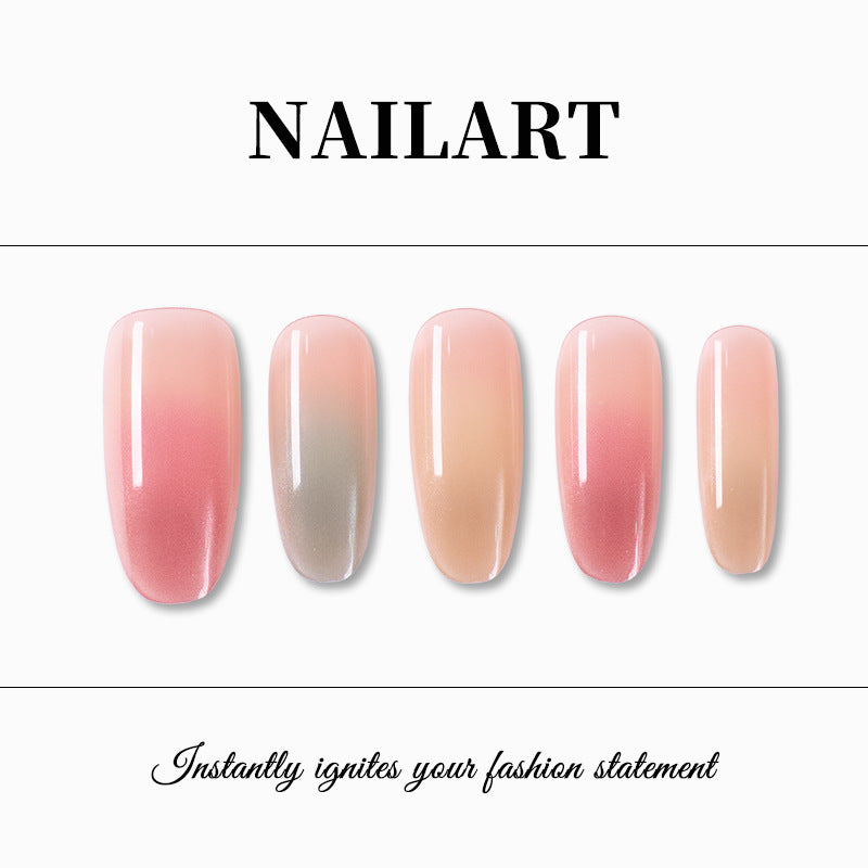 Ombre Gradient Press-On Nails Kalsten