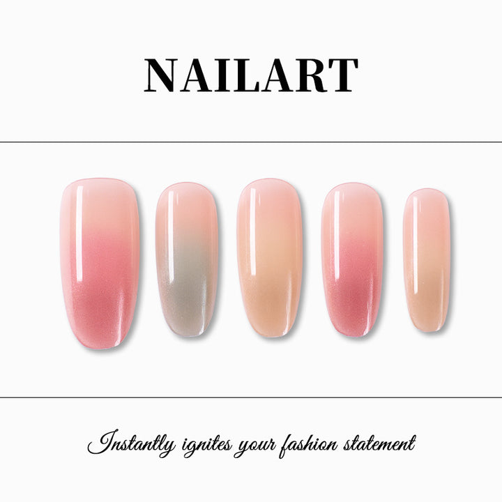 Ombre Gradient Press-On Nails Kalsten
