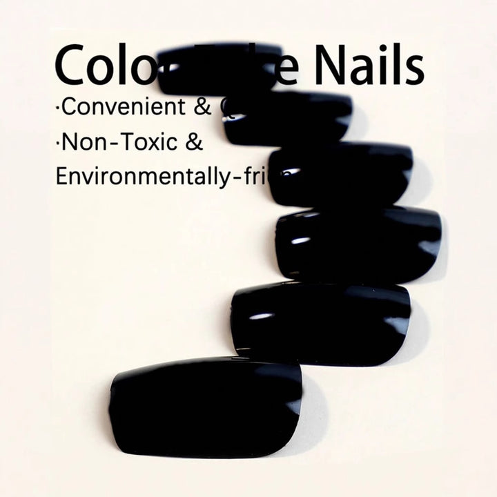 Shiny artificial nail set Kalsten