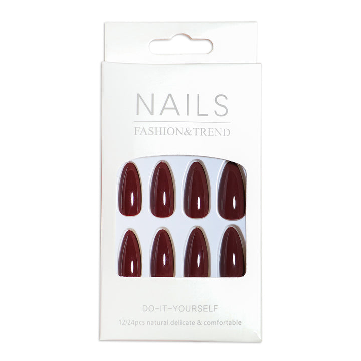 Elegant Almond-Shaped Press-On Nails Set Kalsten