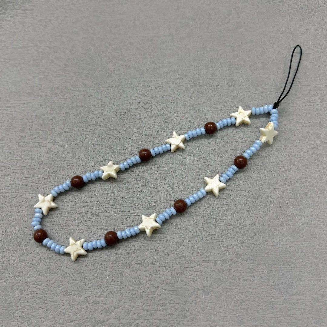 Star and Bead Phone Charm Kalsten
