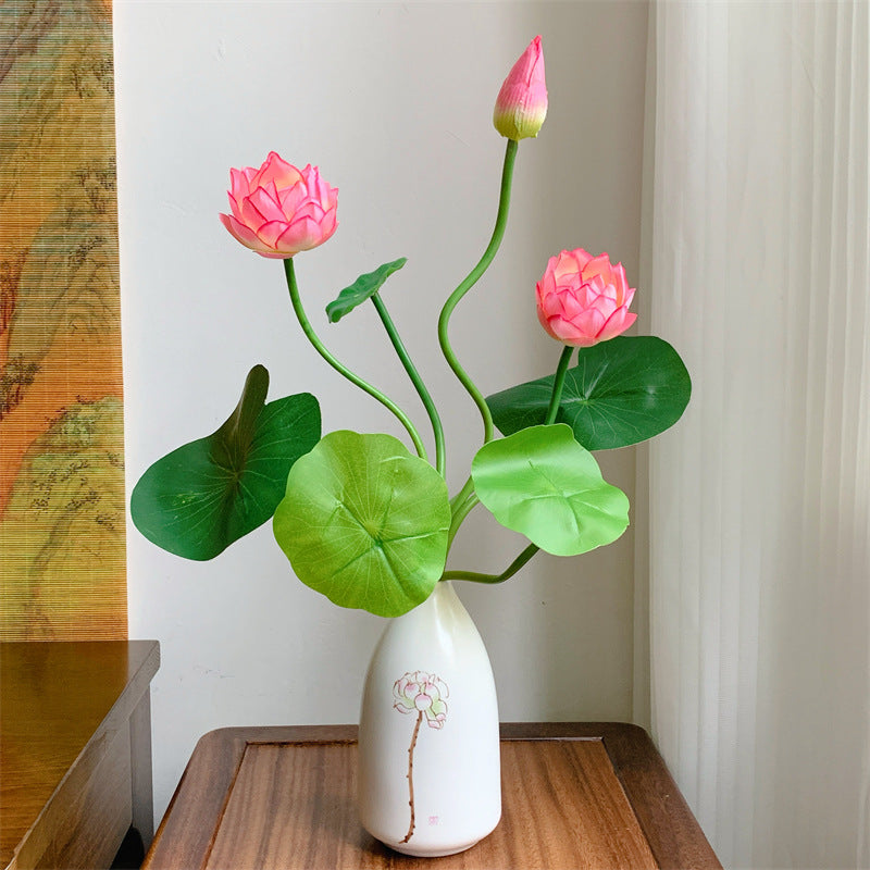 Artificial Lotus Flower Arrangement