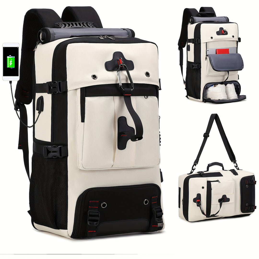 Unisex multifunctional backpack with integrated power bank function Kalsten
