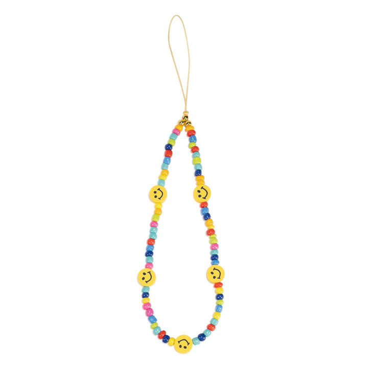 Beaded Smile Face Eyewear Chain Kalsten
