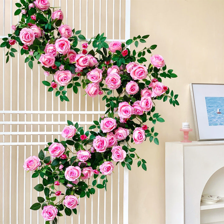 Artificial Flower Wall Garland