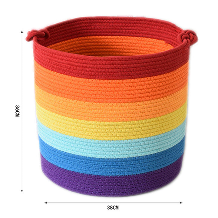 Modern storage basket with handles Kalsten