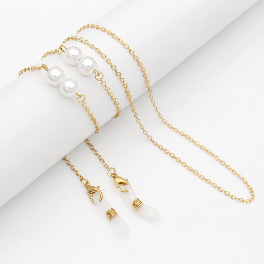 Elegant Crystal-Embellished Eyewear Chain Kalsten 1788159829